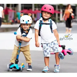 اسکوتر جمع شو میکرو مینی دلوکس آبی اقیانوسی