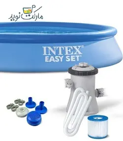 استخر بادی ایزی ست اینتکس با تصفیه آب مدل 28108