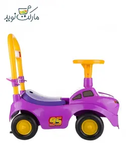 ماشین سواری موزیکال مک کویین رنگ بنفش