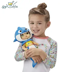 عروسک بیبی شارک ضد آب رنگ آبی