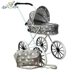 ست کالسکه و کیف نوزاد طرح Cloud