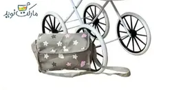 ست کالسکه و کیف نوزاد طرح Cloud