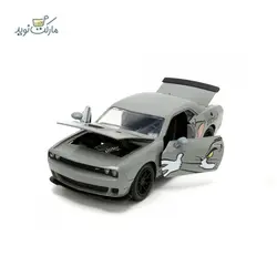 ماشین 2015 Dodge Challenger Hellcat و فیگور جری فلزی مقیاس 1:24