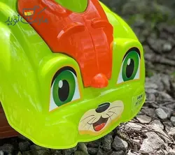 ماشین موزیکال طرح گربه سبز