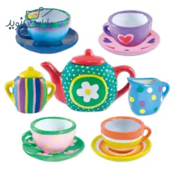 بازی آموزشی کودک مدل paint a tea set
