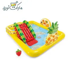 استخر بادی سرسره دار طرح آناناس اینتکس