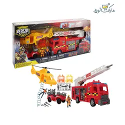 ست بازی امداد و نجات مدل آتشنشانی Rescue Force