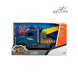 ماشین بازی مدل کامیون یدک کش Motor Shop