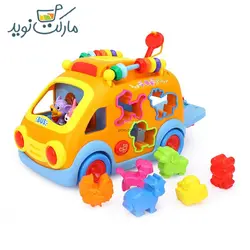 اتوبوس شادی موزیکال هولی تویز مدل 988