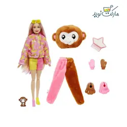 عروسک باربی جادویی Cutie Reveal سری جنگل با 10 سورپرایز