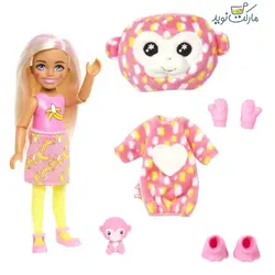 عروسک باربی جادویی کوچک Cutie Reveal سری جنگل با 7 سورپرایز