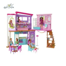 ست بازی خانه عروسکی مدل تعطیلات باربی با ۳۰ اکسسوری