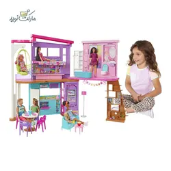 ست بازی خانه عروسکی مدل تعطیلات باربی با ۳۰ اکسسوری