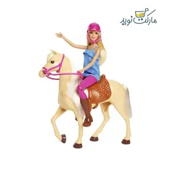 ست عروسک باربی 30 سانتی به همراه اسب