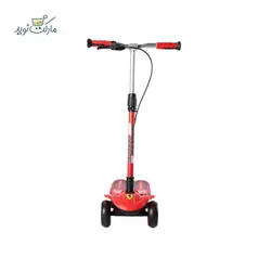 اسکوتر جمع شو Ferrari با چرخ‌ چراغ دار