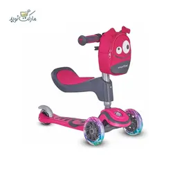 اسکوتر 3 در 1 SmarTrike با چرخ چراغ دار رنگ صورتی