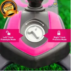اسکوتر دو حالته SmarTrike با چرخ چراغ دار رنگ صورتی