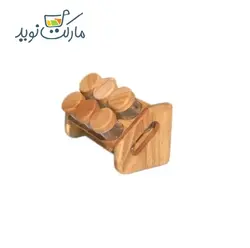 جا ادویه ای چوبی 6 تایی گردون