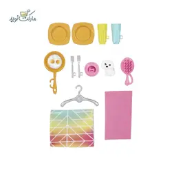 ست بازی خانه عروسکی مدل تعطیلات با عروسک