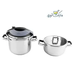 زود پز دوقلو کاراجا مدل Orbit رنگ مشکی