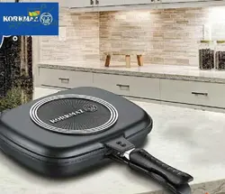 تابه دو طرفه رژیمی کرکماز مدل A1467 مشکی