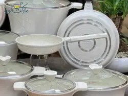 سرویس قابلمه 15 پارچه بالنتینی طرح سزار کرمی