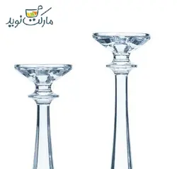 ست شمعدان 3 تیکه کریستال روشن روگاشکا