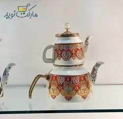 کتری و قوری طرح سنتی لعاب دار