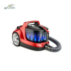 جارو برقی مخزن دار فکر مدل Veyron Turbo XL Premium رنگ قرمز