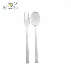 سرویس قاشق و چنگال 12 پارچه رولنزا طرح 003