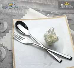 سرویس قاشق و چنگال 12 پارچه رولنزا طرح 003
