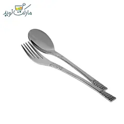 سرویس قاشق و چنگال 12 پارچه رولنزا طرح D59