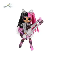 عروسک LOL Surprise مدل Metal Chick and Electric Guitar سری OMG Remix