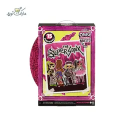 عروسک LOL Surprise مدل Metal Chick and Electric Guitar سری OMG Remix