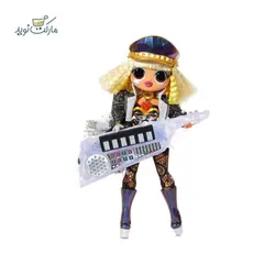 عروسک LOL Surprise مدل Fame Queen and Keytar سری OMG Remix