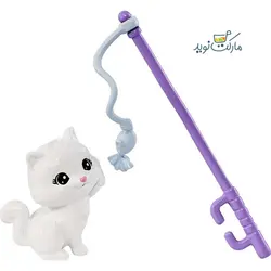 ست بازی عروسک باربی و بازی با گربه ها کمپانی Mattel