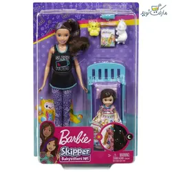 ست بازی عروسک باربی پرستار و کودک کمپانی Mattel