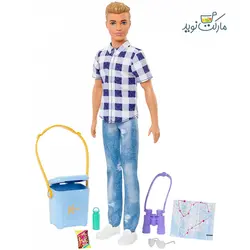 عروسک باربی مدل Ken کمپینگ کمپانی Mattel