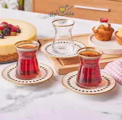سرویس فنجان چای خوری امسان Emsan مدل Sitare