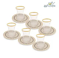 سرویس فنجان چای خوری امسان Emsan مدل Sitare