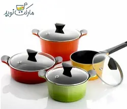سرویس قابلمه سرامیکی و ماهیتابه نئوفلم