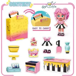 ست بازی عروسک KookyLoos مدل Tiffany’s Bakery