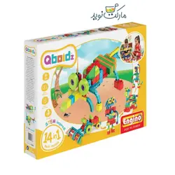 بلاک ساختنی انجینو Engino مدل 14×1 کیوبویدز حیوانات