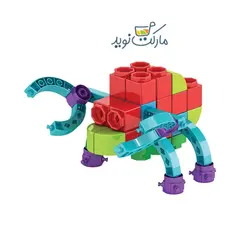 بلاک ساختنی انجینو Engino مدل 14×1 کیوبویدز حیوانات