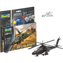 کیت ساختنی هلی کوپتر Revell مدل AH-64A Apache