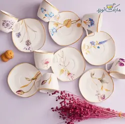 سرویس فنجان چای خوری کاراجا مدل Revive