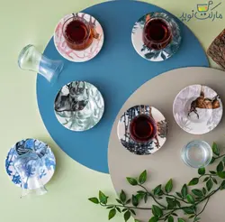 سرویس فنجان چای خوری کاراجا مدل Jungle