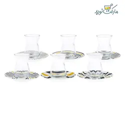 سرویس فنجان چای خوری کاراجا مدل Nossa