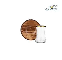 سرویس فنجان چای خوری امسان مدل Woody
