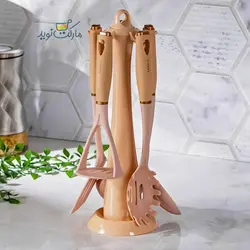 سرویس کفگیر ملاقه کاراجا مدل Milley استندی